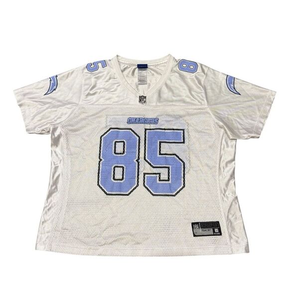 Reebok NFL los Angeles Chargers Antonio Gates Jersey Women’s Sz XL - Picture 1 of 6